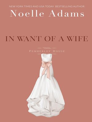 In Want of a Wife - ebook